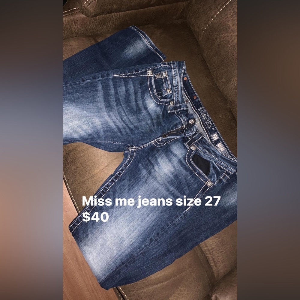 Miss me jeans size 27